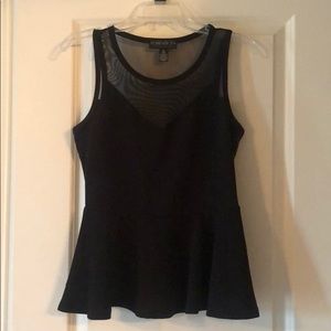 Forever 21 black mesh shirt